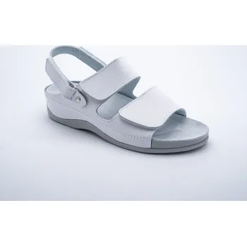 Dámská zdravotní obuv Dámské sandály Medistyle Petra SP-511, bílé 40