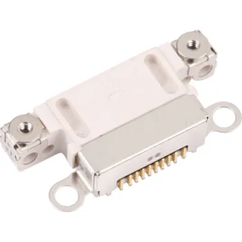 Náhradní díl pro mobilní telefon Nabíjecí port pro iPhone 14 / 14 Plus ORI - Bílý