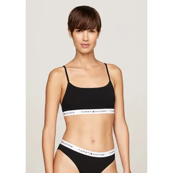 Dámská erotická podprsenka Dámská podprsenka Tommy Hilfiger UW0UW05528 2PACK S Černá