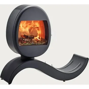 Krbová kamna SCAN ŘADA SCAN 66 MIMOŘÁDNÁ NABÍDKA (Scan 66-4 BP černý lak podstavec)