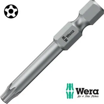 Bit Wera 05134720001 - Bit 1/4" pětihran Five Lobe IPR 15 x 89 mm, s bezpečnostním otvorem, typ 867/4 IPR