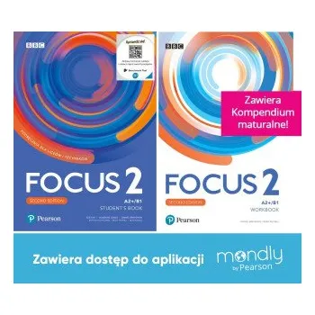 Cizojazyčná kniha Focus Second Edition 2. Komplet Podręcznik + Zeszyt ćwiczeń + dostęp Mondly – Opracowanie zbiorowe (PL)