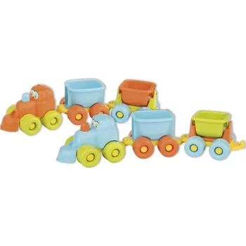 Hračka na písek Veselý vláček Androni