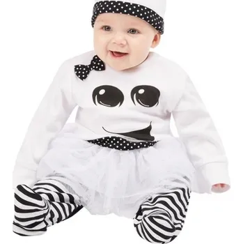 Karnevalový kostým Smiffys Halloween kostým - Baby Duch holčička 6-9 m (68-74)