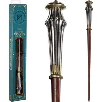 Karnevalový doplněk The Noble Collection Kouzelnická hůlka Fantastická zvířata - Anton Vogel, blistr