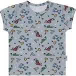 Dětské tričko Formule vel. 86 - 110; Barva: šedá; Velikost: 92