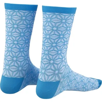 Pánské termo ponožky Supacaz Socks - Asanoha L/XL modrá - 10 % pro přihlášené BFEXTRA10