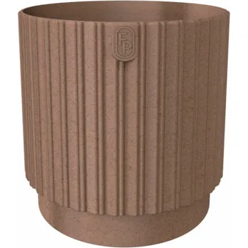 Hrnec Hrnec Form Plast Mika Cyli Petit, H 13,8 cm, hnědý