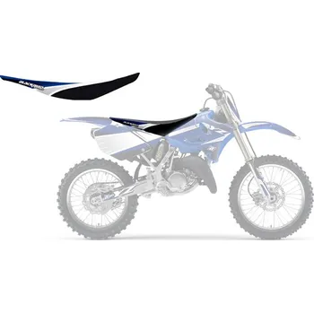 Moto sedlo BLACKBIRD Výprodej POTAH SEDADLA YAMAHA YZ 450F '10-'13 BARVA ČERNÁ MODRÁ