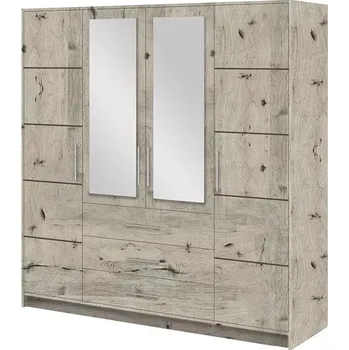 Šatní skříň ArtStol Šatní skříň BALI D4 | dub wellington 196 cm