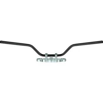 Řídítka TRW ZF OCELOVÁ ŘÍDÍTKA 22MM TOURING NÍZKÁ BARVA ČERNÁ