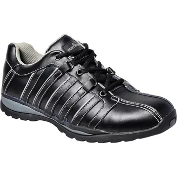 Pracovní obuv PORTWEST Obuv FW33 Steelite Arx Safety Trainer S1P HRO, polobotka s ocelovou špicí a tužinkou POR-FW33BKR46 Černá 46