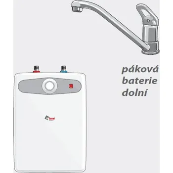 Bojler FT 10 HP zásobníkový beztlakový ohřívač vody s baterií Wterm