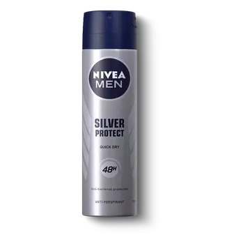 NIVEA MEN Silver Protect sprej antiperspirant pro muže 150 ml