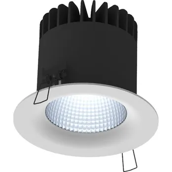 Bodové svítidlo Illuxtron Fixní zápustné kruhové svítidlo Linea DS-F 150 Barva: Bílá, Stmívání: Nestmívatelné, Úhel vyzařování: 65° 180503MWEQ02 Fixní zápustné kruhové svítidlo Linea DS-F 150