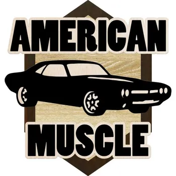 Obraz Home Deco Americká auta - Dodge 37 x 35cm