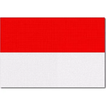 Vlajka Pelisport Indonéská vlajka tištěná 6 x 4 cm