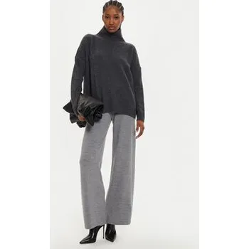 Dámské kalhoty Weekend Max Mara Úpletové kalhoty Epopea 2426336038 Šedá Regular Fit XS