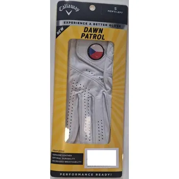 Rukavice Callaway W rukavice Dawn Patrol (česká vlajka) - bílá: Dámské LH S