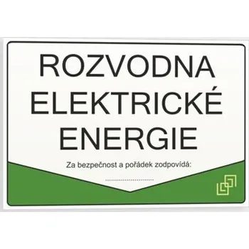 Traiva s.r.o. Rozvodna elektrické energie Verze: Samolepka 297 x 210 mm (A4) tl. 0.1 mm - Kód: 00609