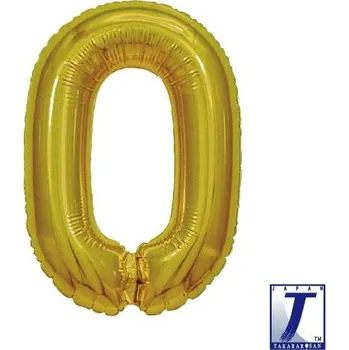 Balónek Řetězový balónek zlatý fóliový TAKARA KOSAN t201910304