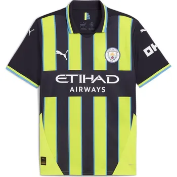 Puma Manchester City Away Shirt 2024 2025 Adults Yellow XL