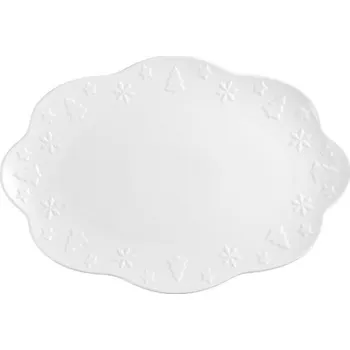 Talíř Porcelánový talíř oválný 38 cm "Ceremony"