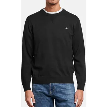 Pánský svetr Černý svetr Gant - Velikost M, Barva Černá 55953 8030194