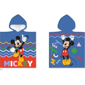 CARBOTEX Bavlněné pončo 55/110cm MICKEY MOUSE, MM2295101