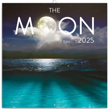 Kalendář Poznámkový kalendář Měsíc 2025 30 × 30 cm