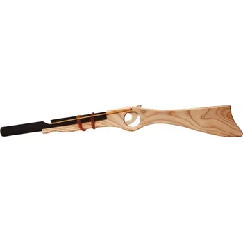 Dětská zbraň Fauna dřevěná flinta velká přírodní