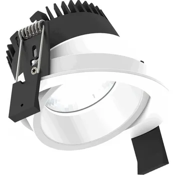 Illuxtron Akcentní vestavné svítidlo Strada 90 LV Teplota chromatičnosti / Stmívání: 4000 Kelvinů / Nestmívatelné, Barva vnější / barva vnitřní: Bílá / Bílá, Úhel vyzařování: 24° 855H03659K02