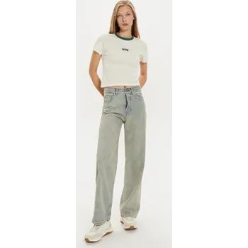 Levi's® T-Shirt Essential Sporty A8798-0014 Écru Slim Fit L