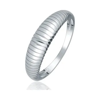 Prsten Moderní dámský stříbrný prsten STRP0562F