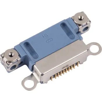 Náhradní díl pro mobilní telefon Nabíjecí port pro iPhone 14 / 14 Plus ORI - Modrý