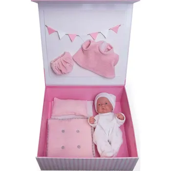 Panenka Antonio Juan 84094 PITU realistická miminko s celovinylovým tělem 26 cm