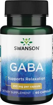 Aminokyselina Swanson Gaba 250 mg 60 cps.