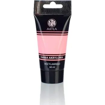 Vodová barva Art&Hobby ARTEA Akrylová barva Profi 60ml, Flamingo Pink / Růžová, 309118003