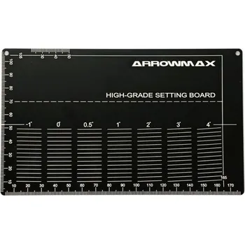 RC vybavení ARROWMAX High Grade Setting Board For 1/32 Mini 4WD (Schwarz) - expresní doprava