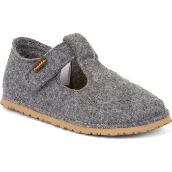 Chlapecké bačkory Chlapecké barefoot bačkory FLEXY WOOLY Gray; Froddo; G1700378-2; šedá - 26