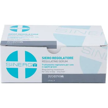Vlasová regenerace Sinergy Cosmetics Sinergy Treatment Regulating Phial 10 x 8ml - Ampule na mastný vlas