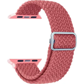 Řemínek na hodinky KSIX proplétaný řemínek, textilní pro 42/44/45mm Barva: Růžová