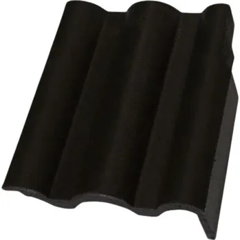 Střešní krytina Taška pravá krajní betonová Danubia Evo – carbon