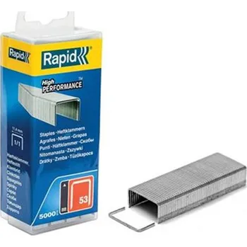 Spona do sešívačky Rapid 40303085 - Spony do sponkovačky typ 53 výška 10 mm (balení 5000 ks, PP box)