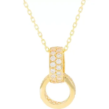 Náhrdelník Zlatý náhrdelník se spojenými kroužky