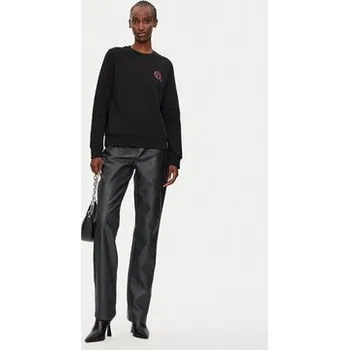 Dámská mikina KARL LAGERFELD Mikina 246W1816 Černá Regular Fit XS