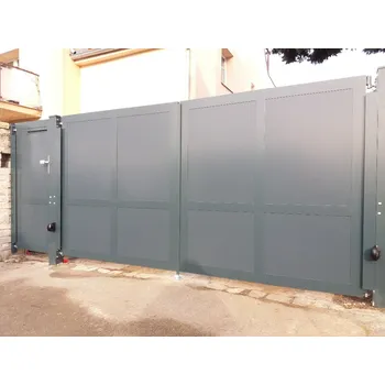 Plot Gelend Hliníkový plot ALUDESK Rozměr délka: 500 až 1000mm, výška pole (mm): do 800 mm, Povrchové úpravy: KOMAXIT RAL 7016 struktura