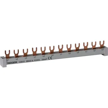 Jistič Noark propojovací lišta BBUE 4F / 10mm / 56 modulů / 1m, 103816