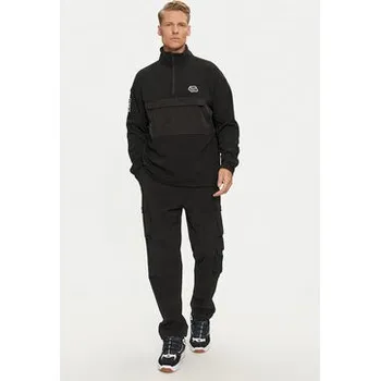 Pánská mikina Colourwear Mikina Bloc Half Zip 7010253 Černá Regular Fit M