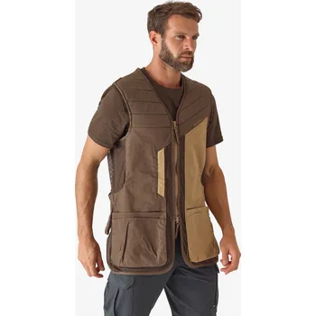 SOLOGNAC Vesta na Ball Trap 500 hnědá 2XL